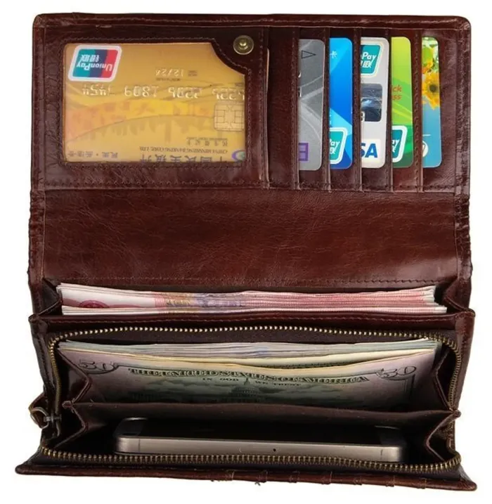 Гаманець жіночий Vintage 14351 Коричневий