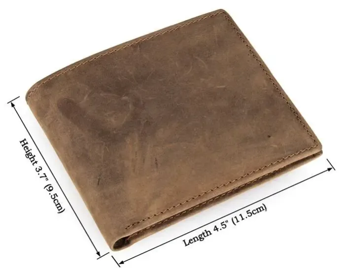 Гаманець чоловічий Vintage 14226 Коричневий