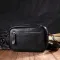 Відмінна сумка жіноча на плече з натуральної шкіри 22123 Vintage Чорна