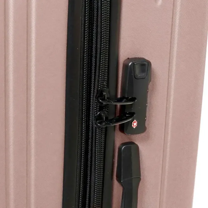 Дорожная Чемодан 31 ABS-пластик 804 pink