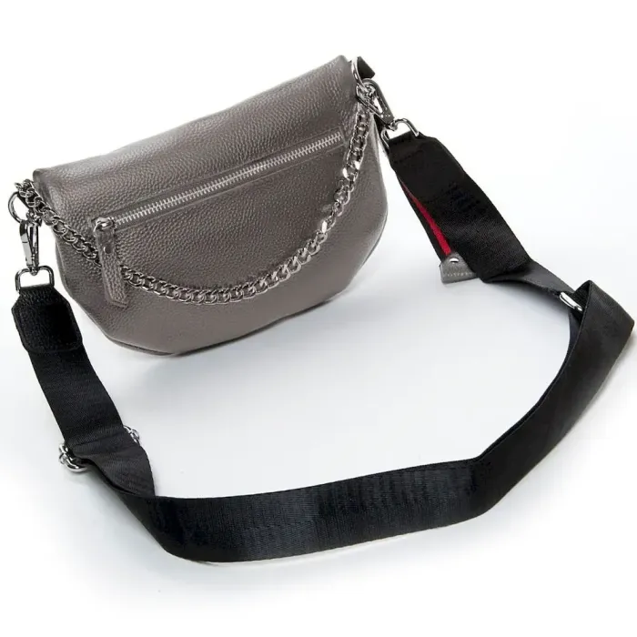 Сумка Жіноча Клатч шкіряна ALEX RAI BM 88081 grey