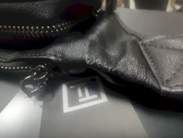 Уцінка Сумка Чоловіча шкіра 407-85 black