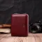 Портмоне для женщин на молнии из натуральной кожи ST Leather 19487 Бордовый