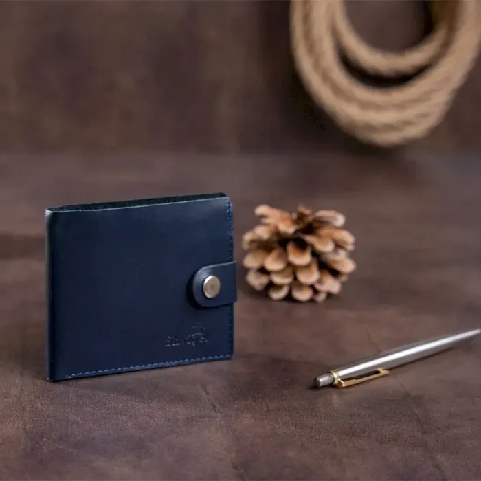 Портмоне горизонтальне чоловіче SHVIGEL 16216 Синє