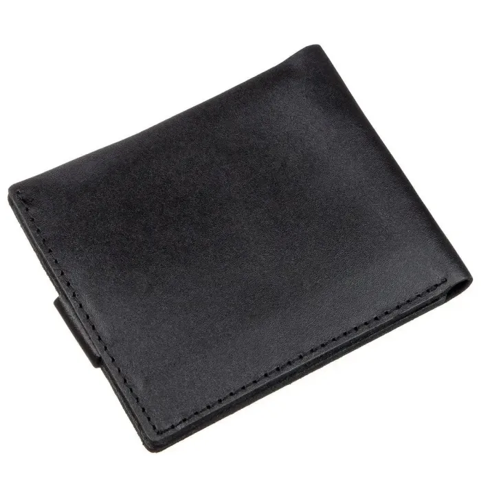 Портмоне горизонтальне чоловіче SHVIGEL 16217 Чорне