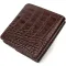 Портмоне из натуральной кожи с тиснением под крокодила Tony Bellucci 22022 Коричневый