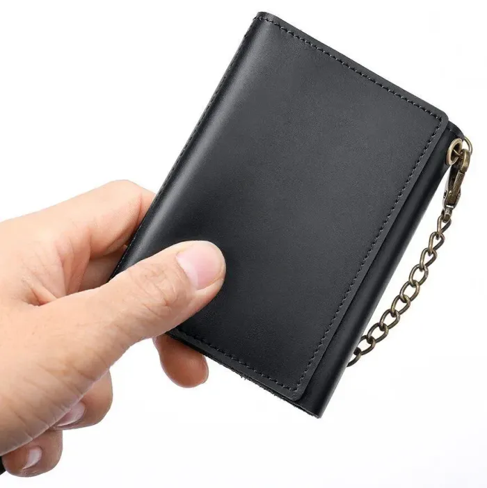 Портмоне на ланцюжку 20244 Vintage Чорне