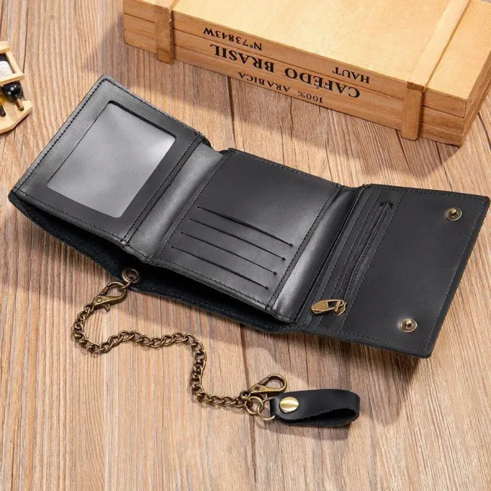 Портмоне на ланцюжку 20244 Vintage Чорне