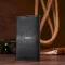 Портмоне STINGRAY LEATHER 18093 із натуральної шкіри морського ската Чорне