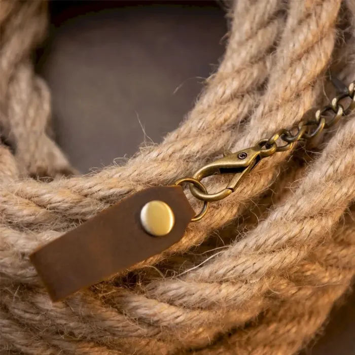 Портмоне унісекс з ланцюжком матове Vintage 20439