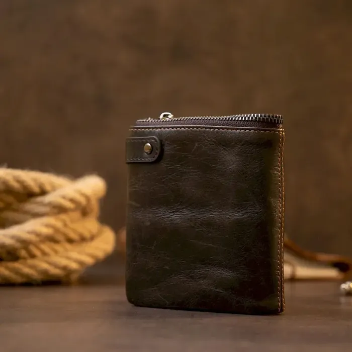 Портмоне унісекс Vintage 20422 Коричневе