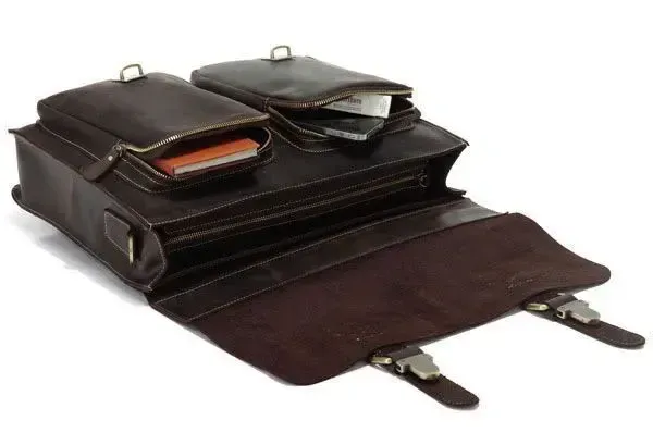 Портфель Vintage 14086 Коричневий