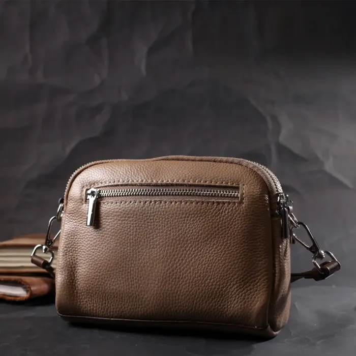 Повсякденна маленька сумка для жінок з натуральної шкіри Vintage 22322