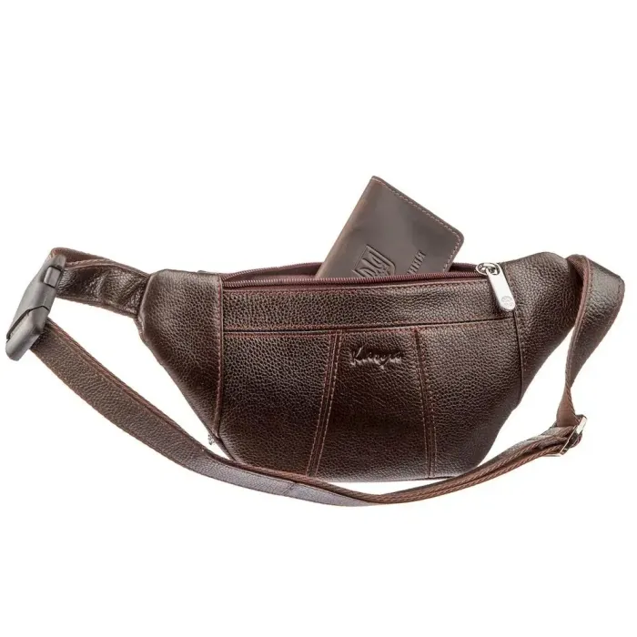 Поясна сумка флотар KARYA 17297 Коричнева