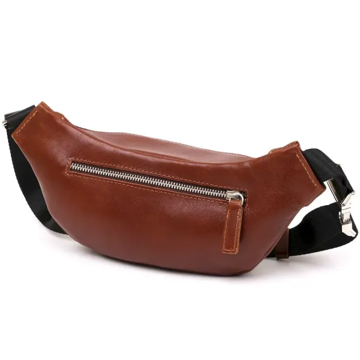 Поясна сумка GRANDE PELLE 11141 Коричнева