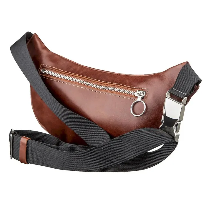 Поясна сумка GRANDE PELLE 11141 Коричнева