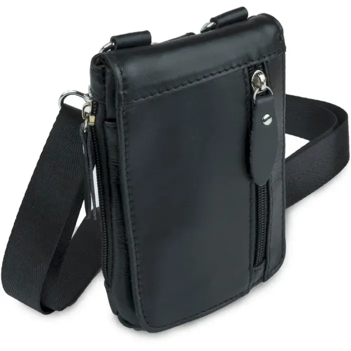 Поясний клатч Vintage 14691 Чорний