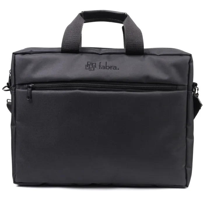 Практичная деловая сумка из качественного полиэстера FABRA 22585 Черный