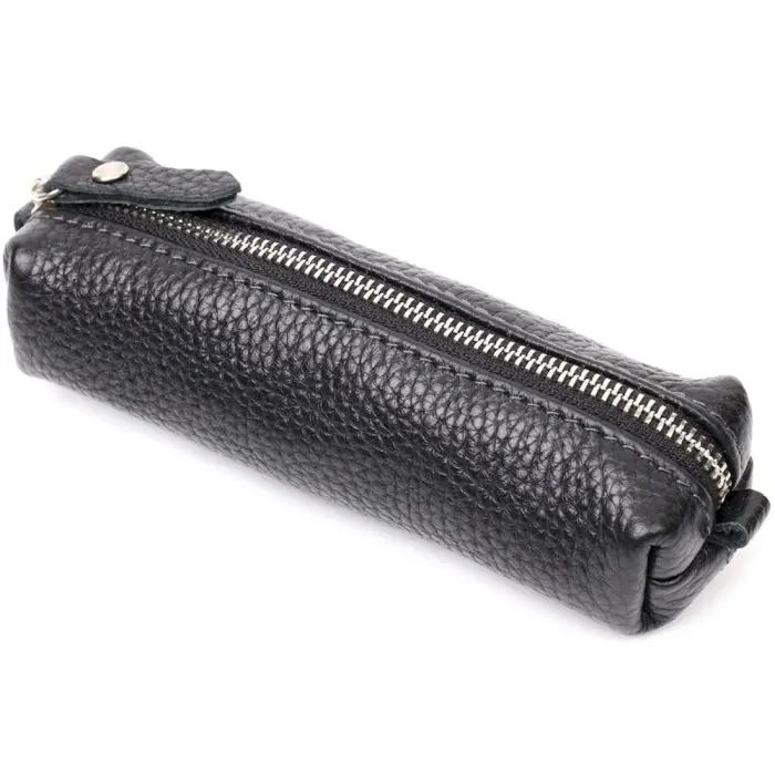 Практична шкіряна ключниця GRANDE PELLE 11637 Чорний