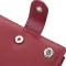Практична візитниця з натуральної шкіри ST Leather 22468 Бордовий