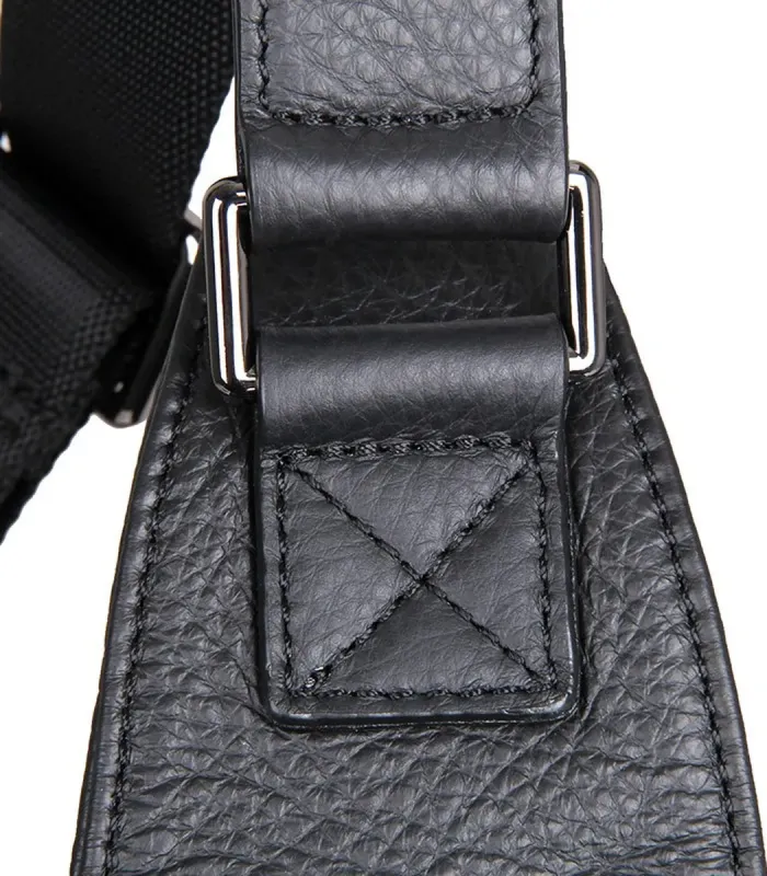 Сумка чоловіча Vintage 14454 Чорна