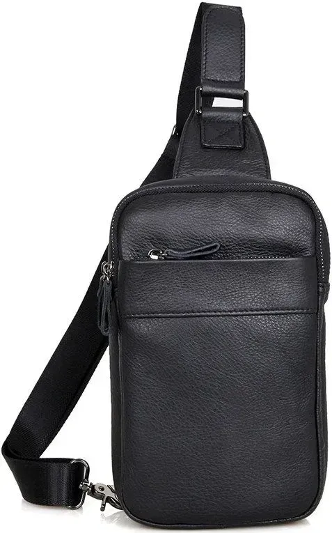 Сумка чоловіча Vintage 14454 Чорна