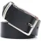 Практичний брючний ремінь для чоловіків з натуральної шкіри GRANDE PELLE 11677 Чорний