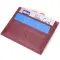 Практичный кард-кейс из натуральной кожи ST Leather 22446 Бордовый