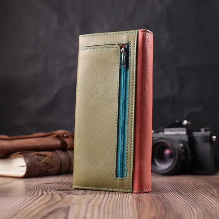 Практичний гаманець для жінок з натуральної шкіри ST Leather 22520