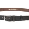 Практичний чоловічий шкіряний ремінь GRANDE PELLE 11452 Темно-коричневий