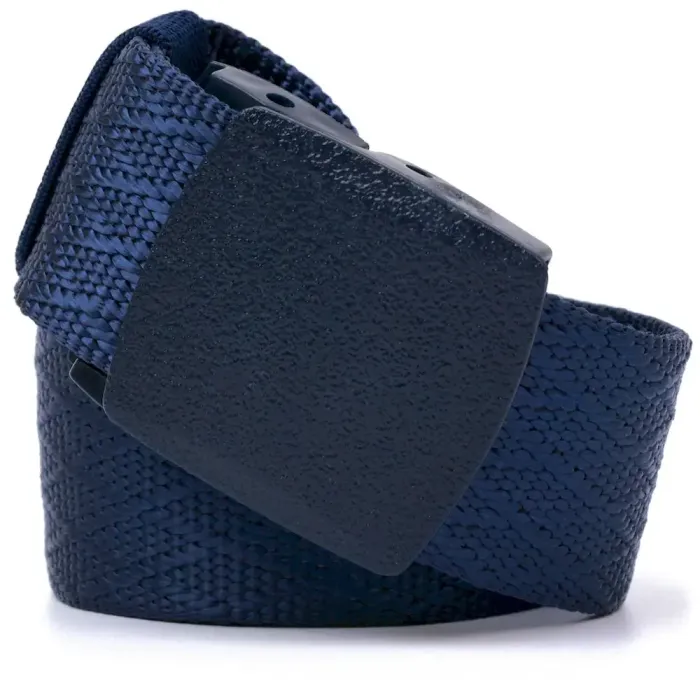 Практичный текстильный мужской ремень Vintage 20588 Синий
