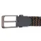Практичный текстильный ремень Vintage 20814 Серый