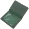 Превосходная кожаная обложка на военный билет Карта GRANDE PELLE 16783 Зеленый