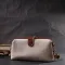 Превосходный клатч с интересной защелкой из натуральной кожи Vintage 22426 Белый