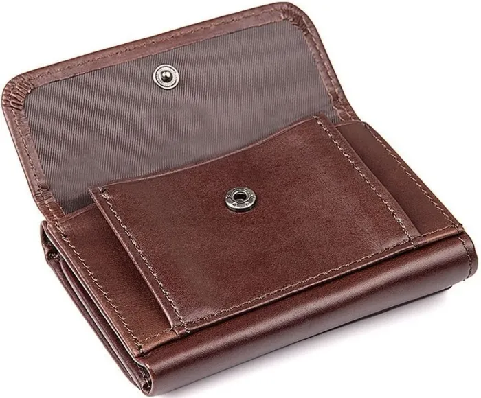 Гаманець Vintage 14469 шкіряний Коричневий