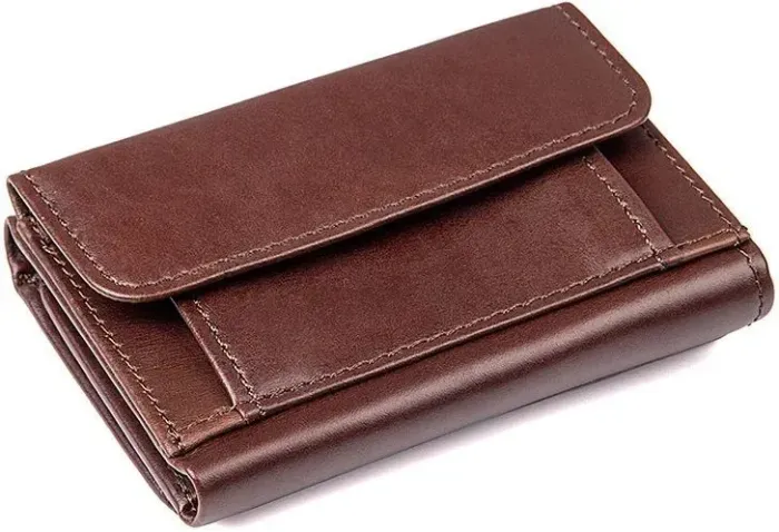 Гаманець Vintage 14469 шкіряний Коричневий