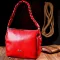 Приваблива сумка жіноча KARYA 20863 шкіряна Червоний