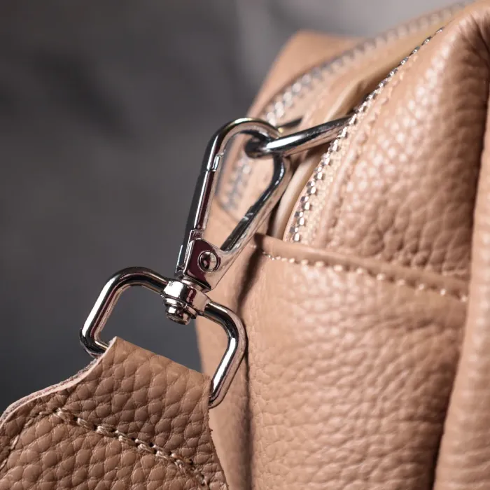 Прямокутна сумка для жінок на два відділення з натуральної шкіри Vintage 22345