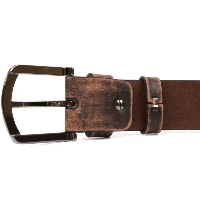 Ремінь чоловічий Grande Pelle 11067 Коричневий