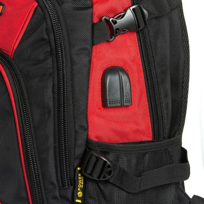 Рюкзак Міський нейлон Power In Eavas 9618 red