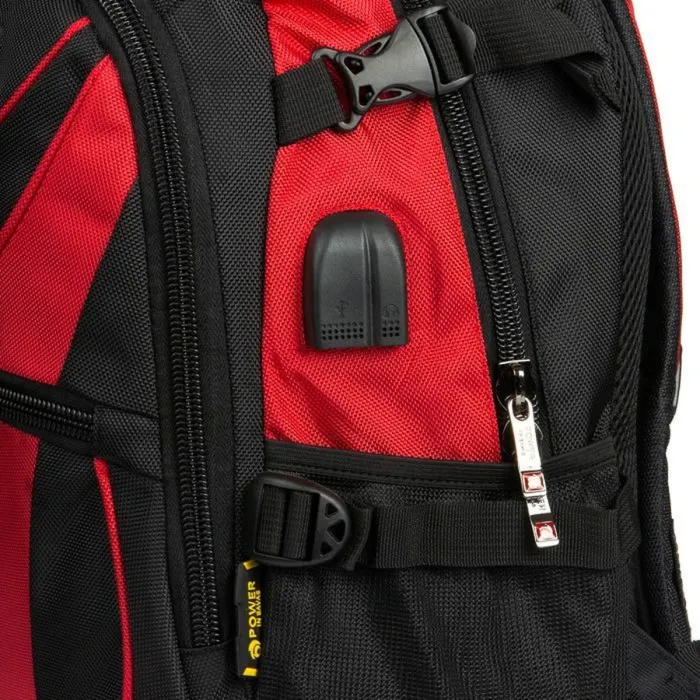 Рюкзак Міський нейлон Power In Eavas 9606 red
