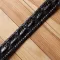 Ремінь-автомат CROCODILE LEATHER 18010 з натуральної шкіри крокодила Чорний