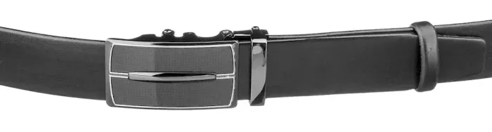 Ремінь-автомат чоловічий SHVIGEL 17345 Чорний