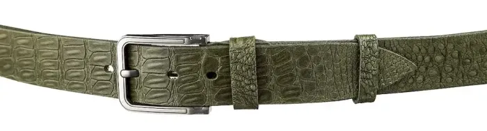 Ремень джинсовый MAYBIK 15274 Зеленый