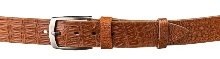 Ремень джинсовый MAYBIK 15275 Коричневый