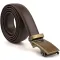 Ремінь з натуральної шкіри з автоматичною пряжкою Vintage 20309 Коричневий