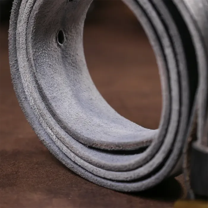 Ремень кожаный Vintage 20126 Черный