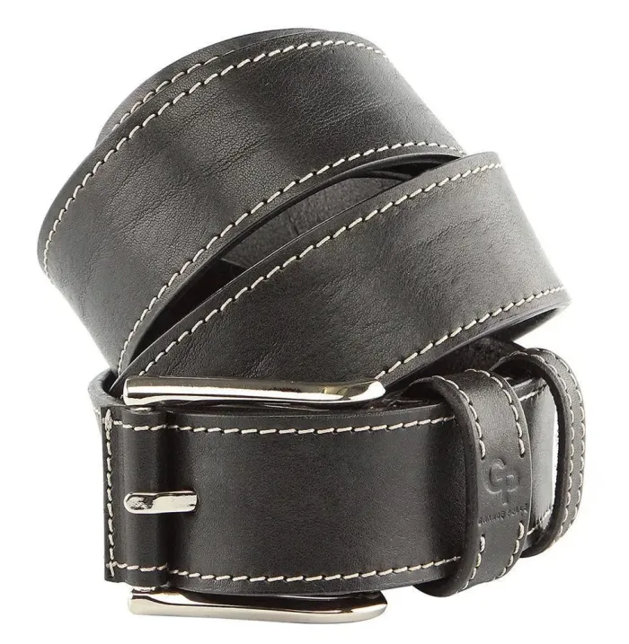 Ремень мужской из натуральной кожи GRANDE PELLE 00241 Черный