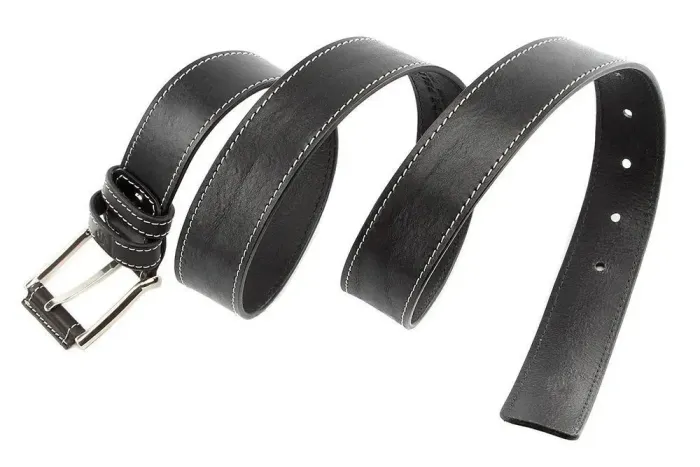 Ремень мужской из натуральной кожи GRANDE PELLE 00241 Черный