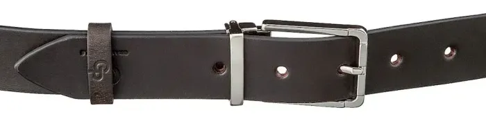 Ремень мужской GRANDE PELLE 11065 кожа Коричневый